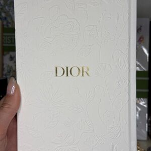Dior Embossed Floral Notebook